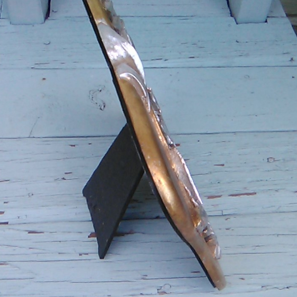 Gold and Silver photo frame - Picture 4 of 8